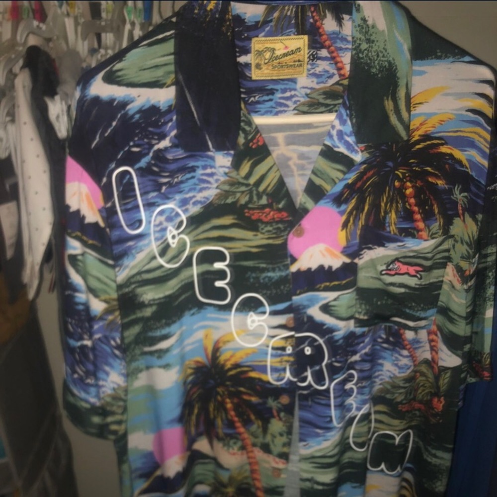 ICE CREAM VACATION SS WOVEN SHIRT